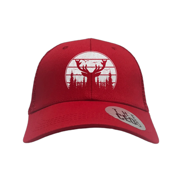 Deer Color Embroidered Trucker Hat